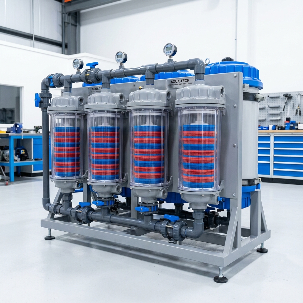 Konya Sulama Filtre Sistemleri - Disk Filtre